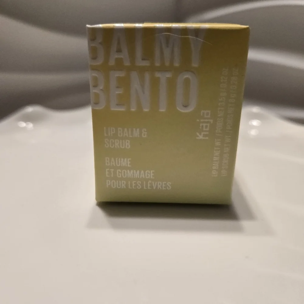 Kaja Balmy Bento Lip Balm & Scrub In Pina Colada